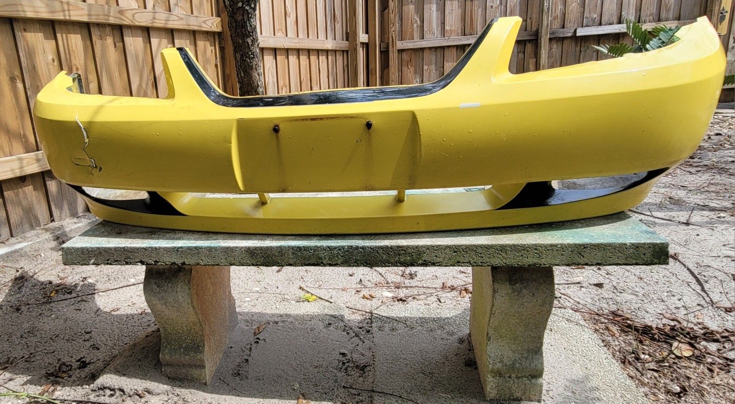 Front BUMPER Cover For 1999, 2000, 2001, 2002, 2003, 2004 FORD MUSTANG GT WITH FOG Light Holes