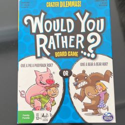 Would You Rather Board Game