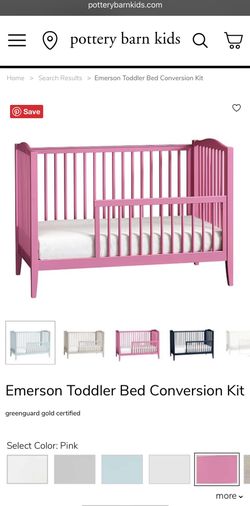 Potterybarn kids Emerson crib & conversion kit