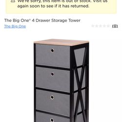 The Big One® 4 Drawer Storage Tower