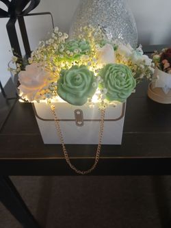 Pretty scented candles