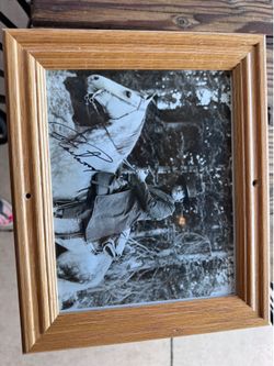 Autographed Western Cowboy Photo – Framed with COA