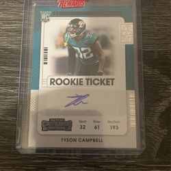 Tyson Campbell Rookie Card