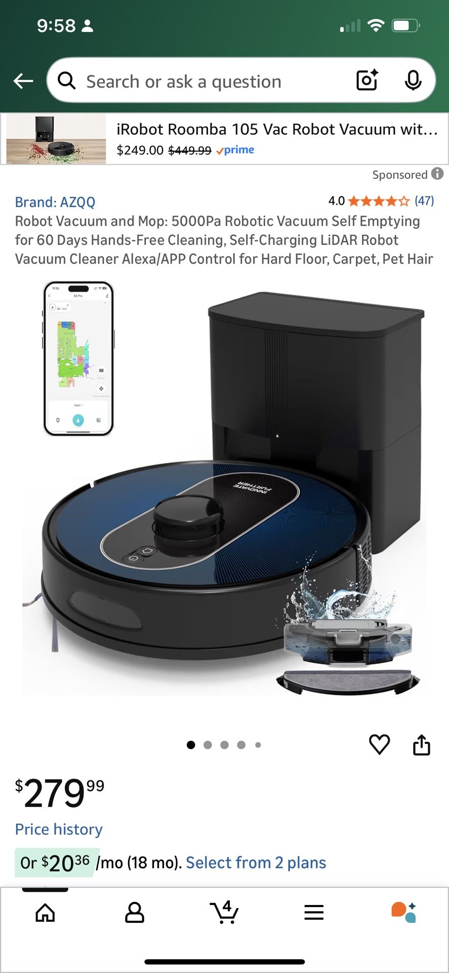 Robot Vacuum Cleaner