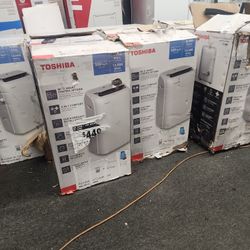 New Toshiba 8000btu Portable Air Conditioner