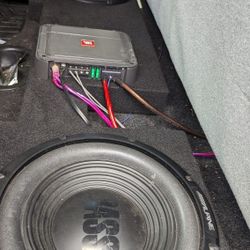12-in Subwoofers And Amp