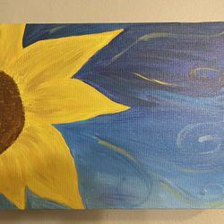 Acrylic Paint On Canvas 