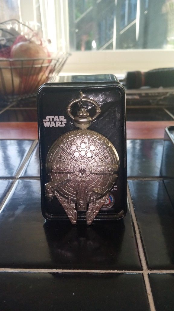 Star Wars Millennium Falcon Pocket Watch