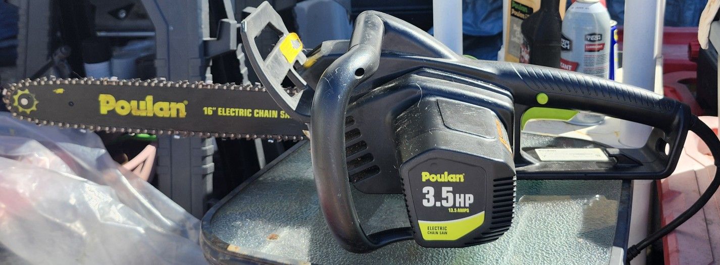 Poulan 16 Inch Electric Chainsaw