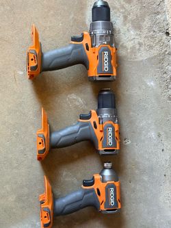 RIDGID Cordless Drill and Impact Driver Set