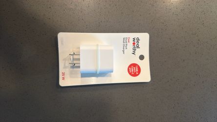Dual port wall charger
