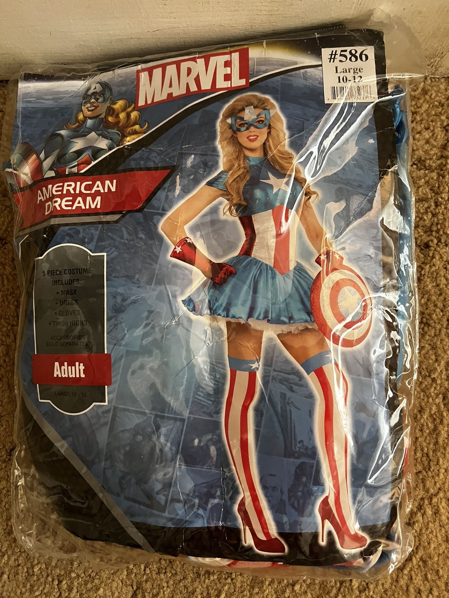 Captain America Adult Woman 