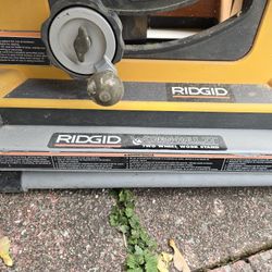 Ridgid Table Saw With Stand