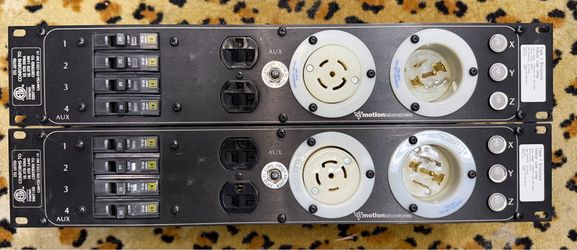 Motion Labs 2RU racpac 30A power distro (2x)