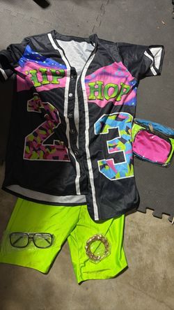 90’s Fly Girl Costume 1990 Small Women Halloween Cruise Themes School Spirit Week