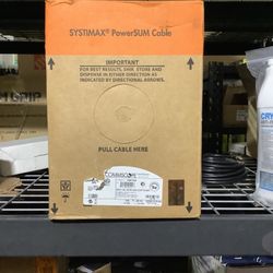 1,000 ft. 24/4 Solid CU CAT5e CMR (Riser) Data Cable in Gray