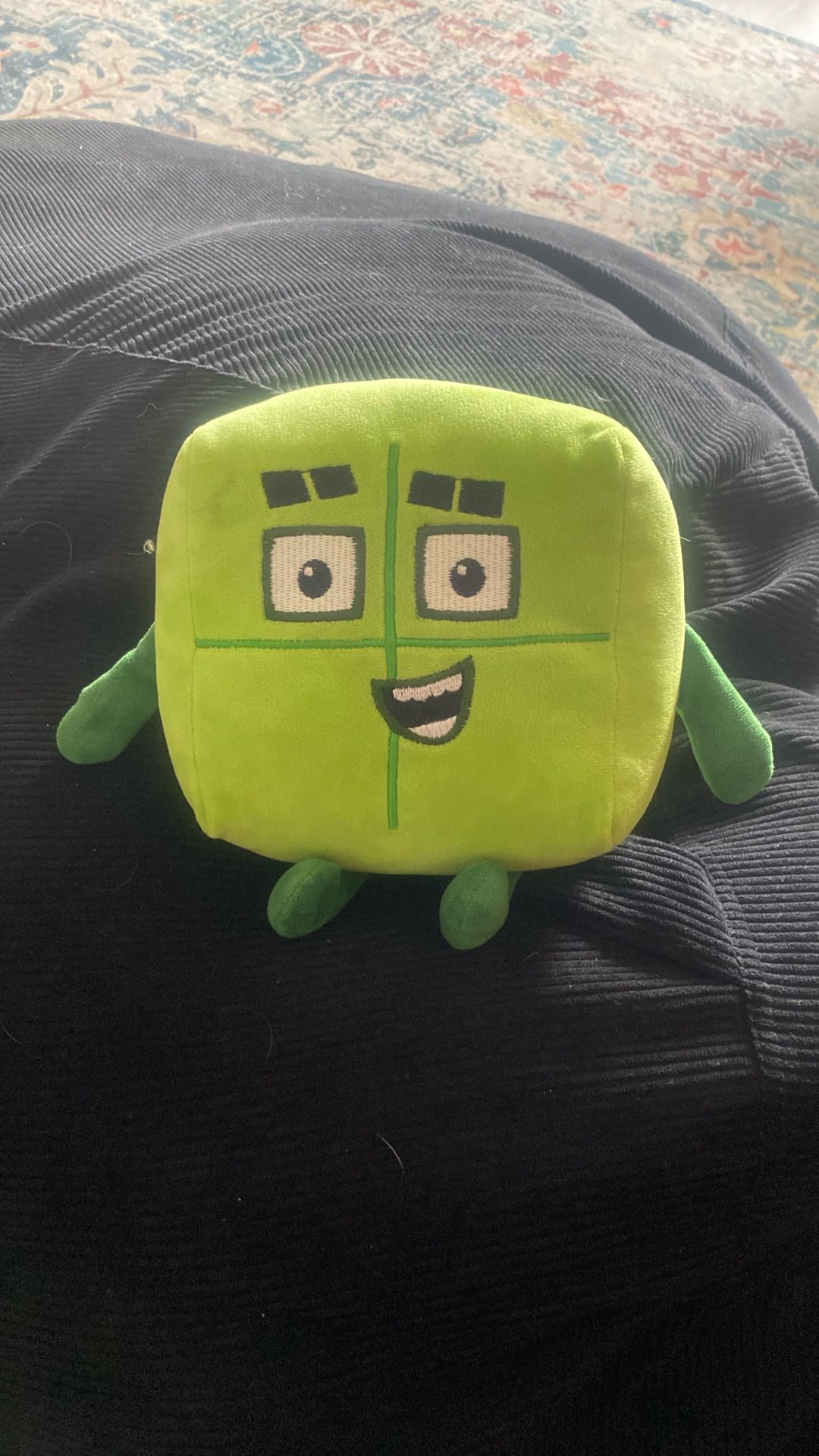 Number Block 4 Stuffed Toy