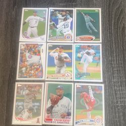 Topps Beisball Playing Cards