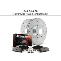 Power Stop Front Brake Kit Audi A4/A6