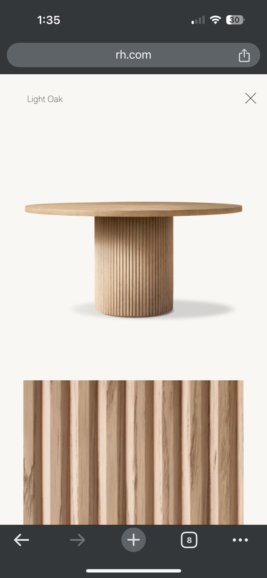 Restoration Hardware Byron Table