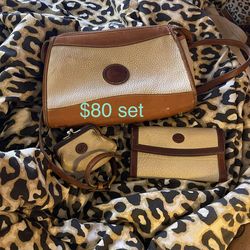 Authentic douney &  Bourke purse set