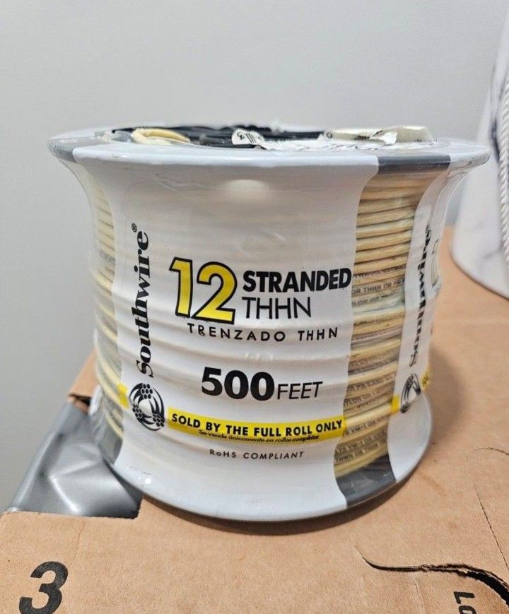 NEW Southwire ELECTRIC Thhn WIRE 12 AND 14AWG AVAILABLE