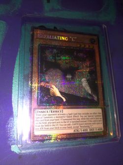 Yu-Gi-Oh Card: RETALIATING "C"  (SLR)