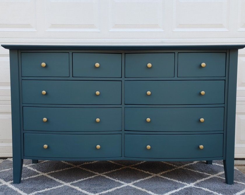 Refinished Real Wood Dresser