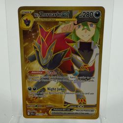 Pokémon TCG Journey Together N's Zoroark EX 189/159 Holo English