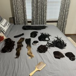 Bag Of Hair (12 Pieces All Together)