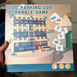 Zoo Parking Lot Scrabble
