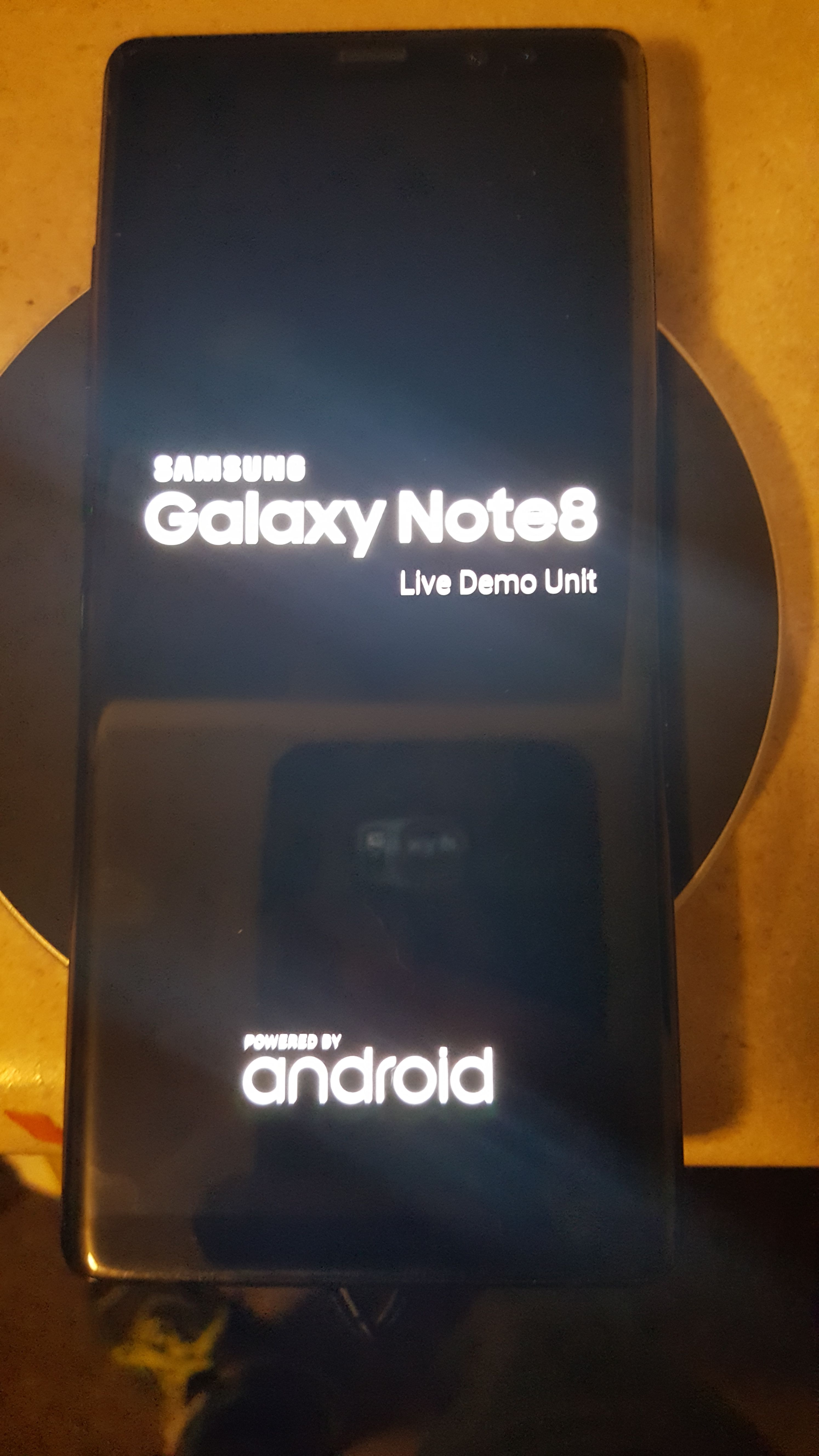 Samsung Galaxy Note 8 LIVE DEMO UNIT