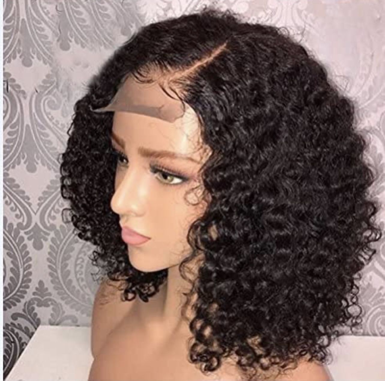 13x6 Lace Front Wigs Human Hair Transparent Lace Curly Wigs Pre Plucked With Baby Hair Curly Brazilian Remy Hair