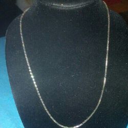 Silver Italy.21 In Chain. New .gram .8.5