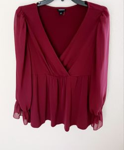 TORRID Babydoll Super Soft Surplice Blusa De Dama