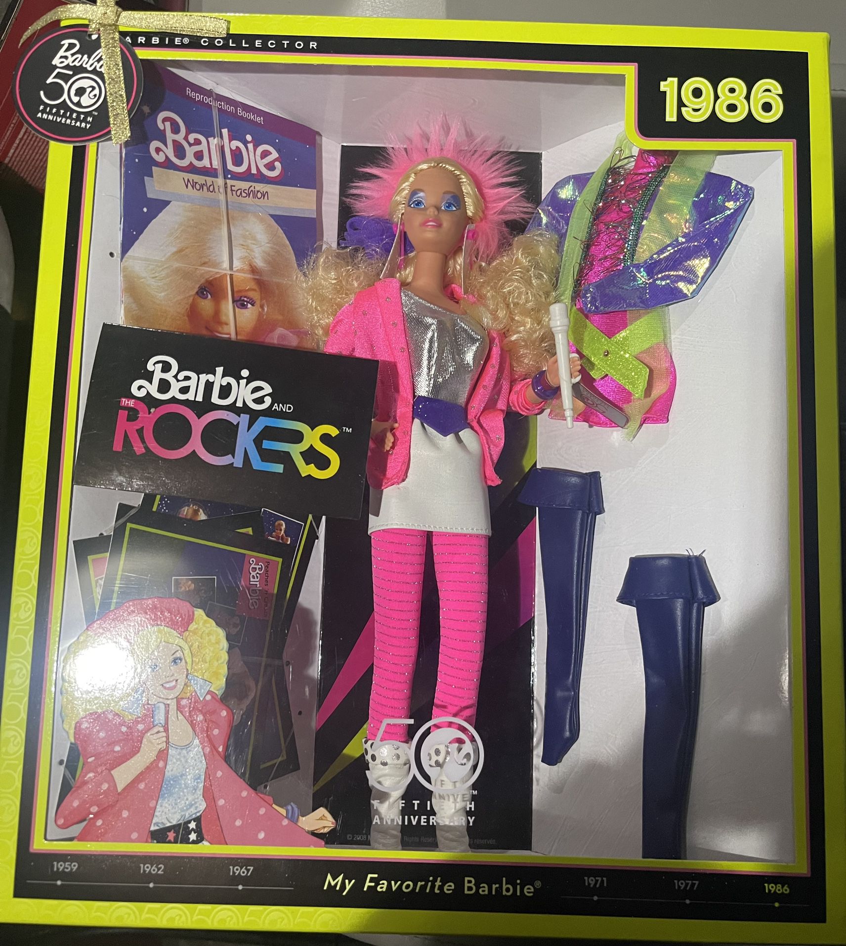 1986 Barbie & The Rockers 50th Anniversary Collector’s Model
