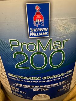 SEMI-Gloss Interior White Sherwin Williams Paint