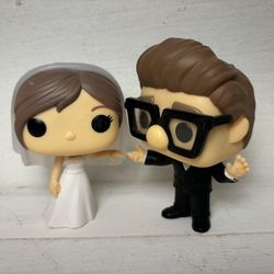 Carl And Ellie Wedding Up Pop Figure
