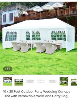 10 x 20 Feet Outdoor Party Wedding Canopy Tent