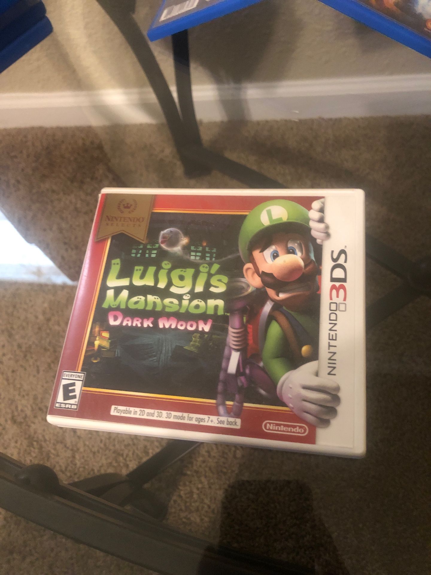 Luigis Mansion Dark Moon 3DS