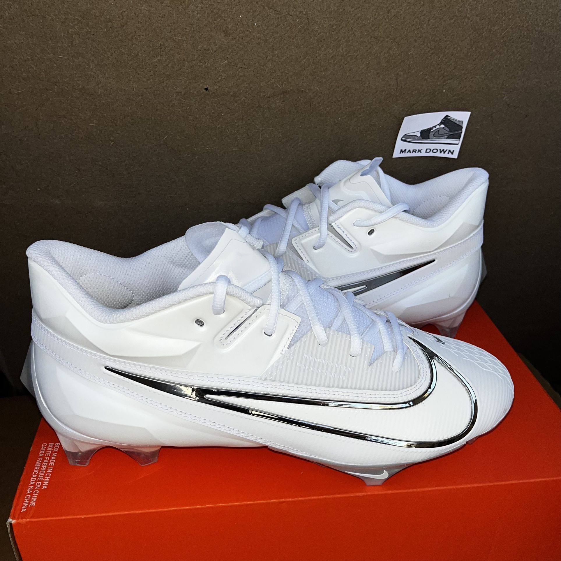 Nike Vapor Edge Elite 360 Flyknit Football White CV6317-100 Men's Size 15  Wide for Sale in The Bronx, NY - OfferUp