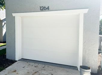 BIG DEAL! New, Modern Single Car Garage Door, Install Free - Hurricane Proof Style