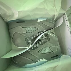 Jordan 5 Wolf Grey Newly Released 8.5