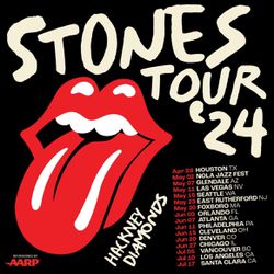  Tickets Rolling Stones: Hackney Diamonds '24