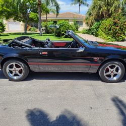 1985 Mustang Gt 5.0 Speed Black Foxbody