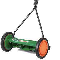 Scotts 16-Inch Elite Push Reel Lawn Mower, Green