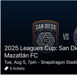 Leagues Cup: SDFC Vs Mazatlán FC