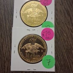 Bill Of Rights Coin Set