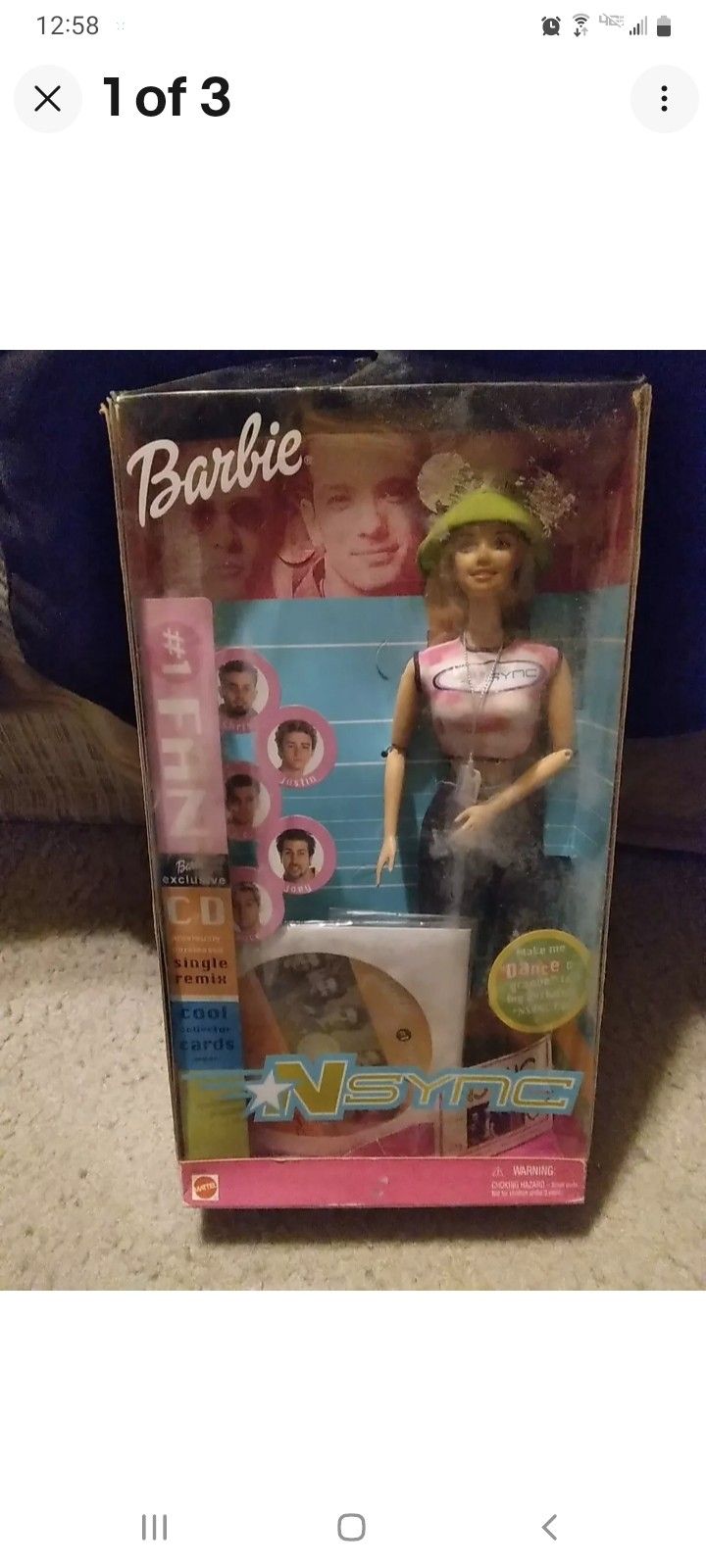 N'Sync #1 Fan 2000 Barbie Doll