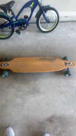 Sector long board skateboard